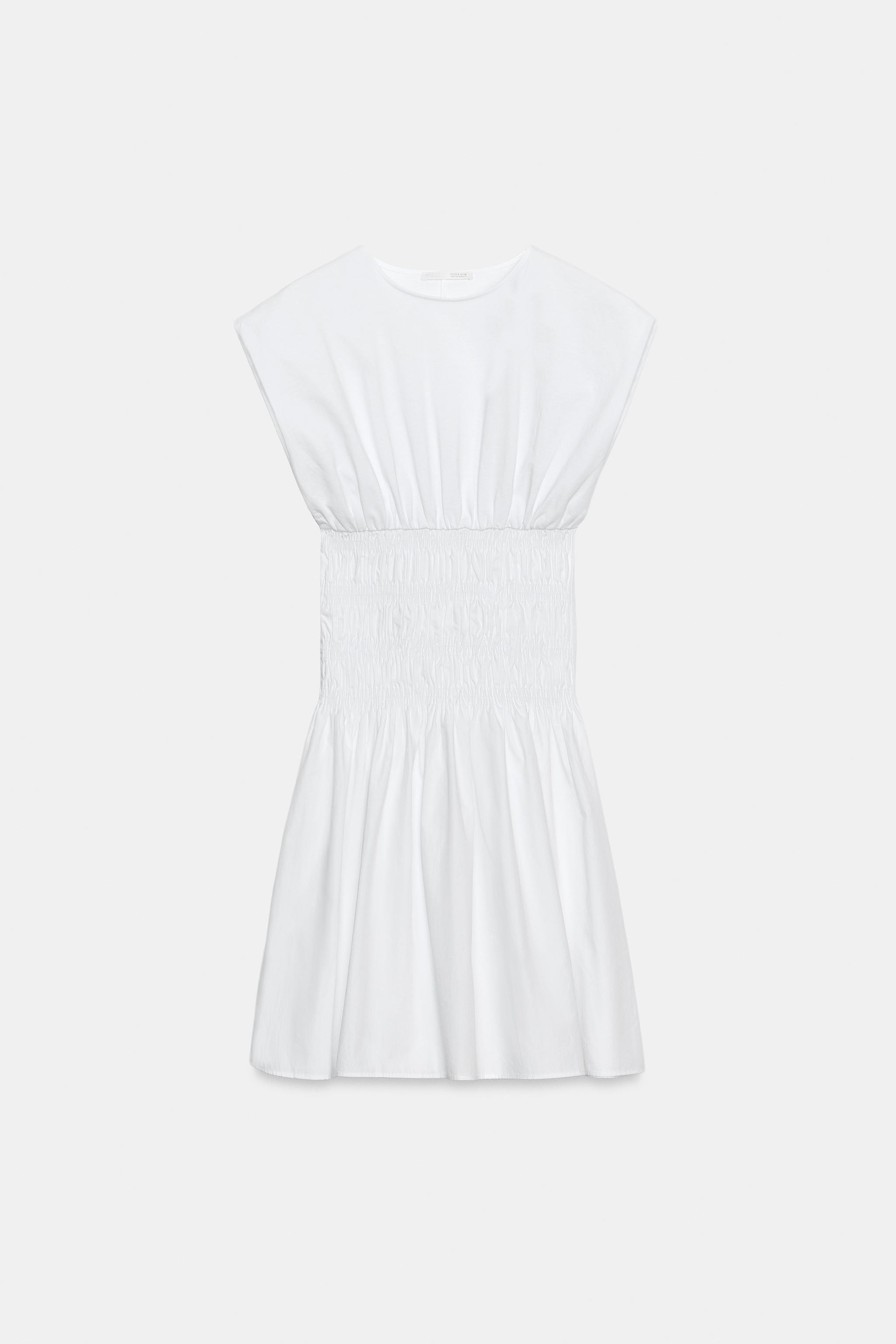 ASYMMETRIC RUCHED DRESS | Zara US