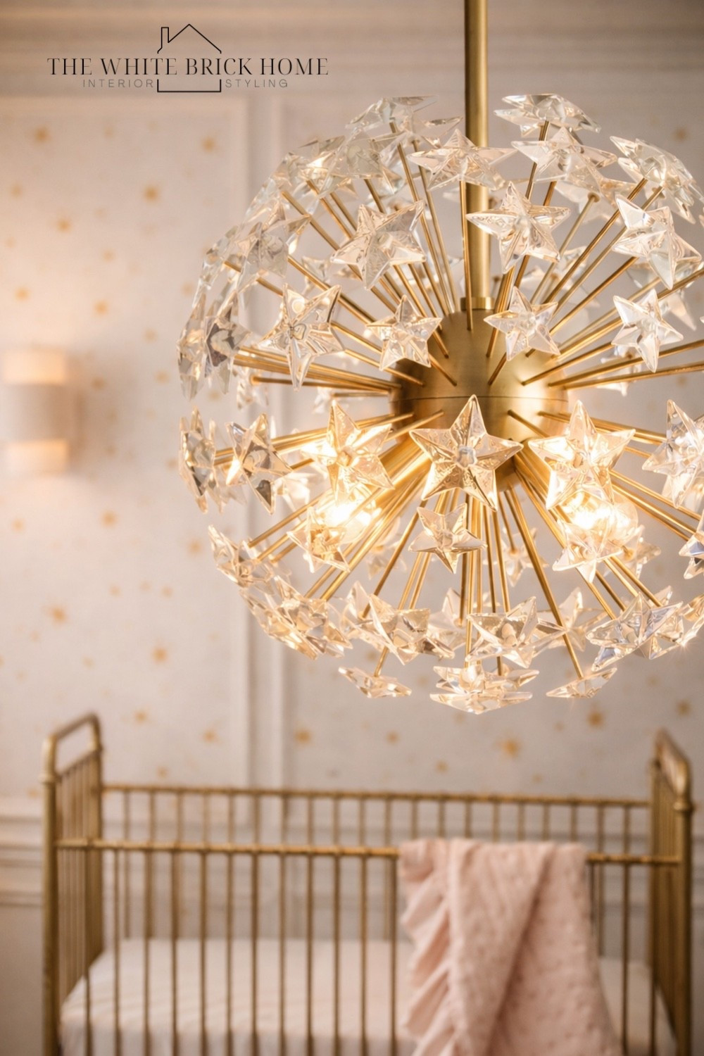 A sparkling statement piece that turns your nursery into a soft, star filled dream.

Nursery, nursery decor, girls room, girls room decor, girls room ideas, nursery lighting, girls room lighting, pink nursery, pink decor ideas, nursery design, pink and gold nursery, nursery lighting, flush mount, nursery flush mount, pottery barn kids, pottery barn baby 

#LTKBaby #LTKBump #LTKHome