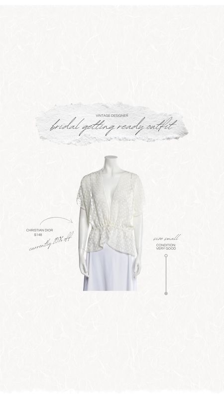 Vintage Bridal Looks 🤍

#LTKwedding #LTKsalealert