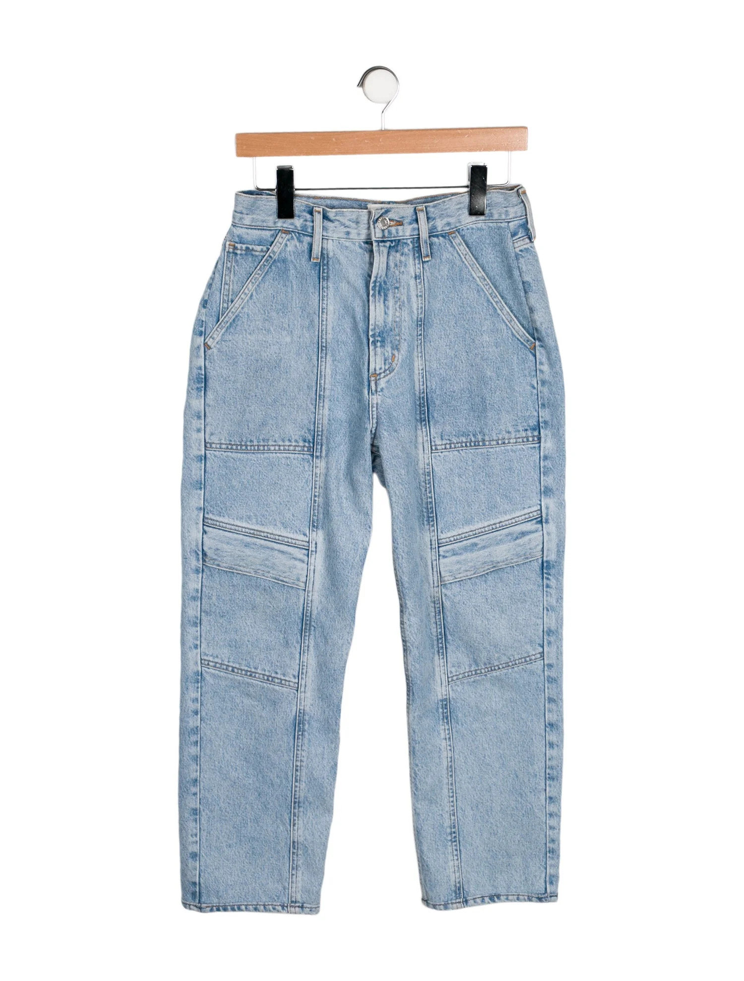 High-Rise Straight Leg Jeans | The RealReal