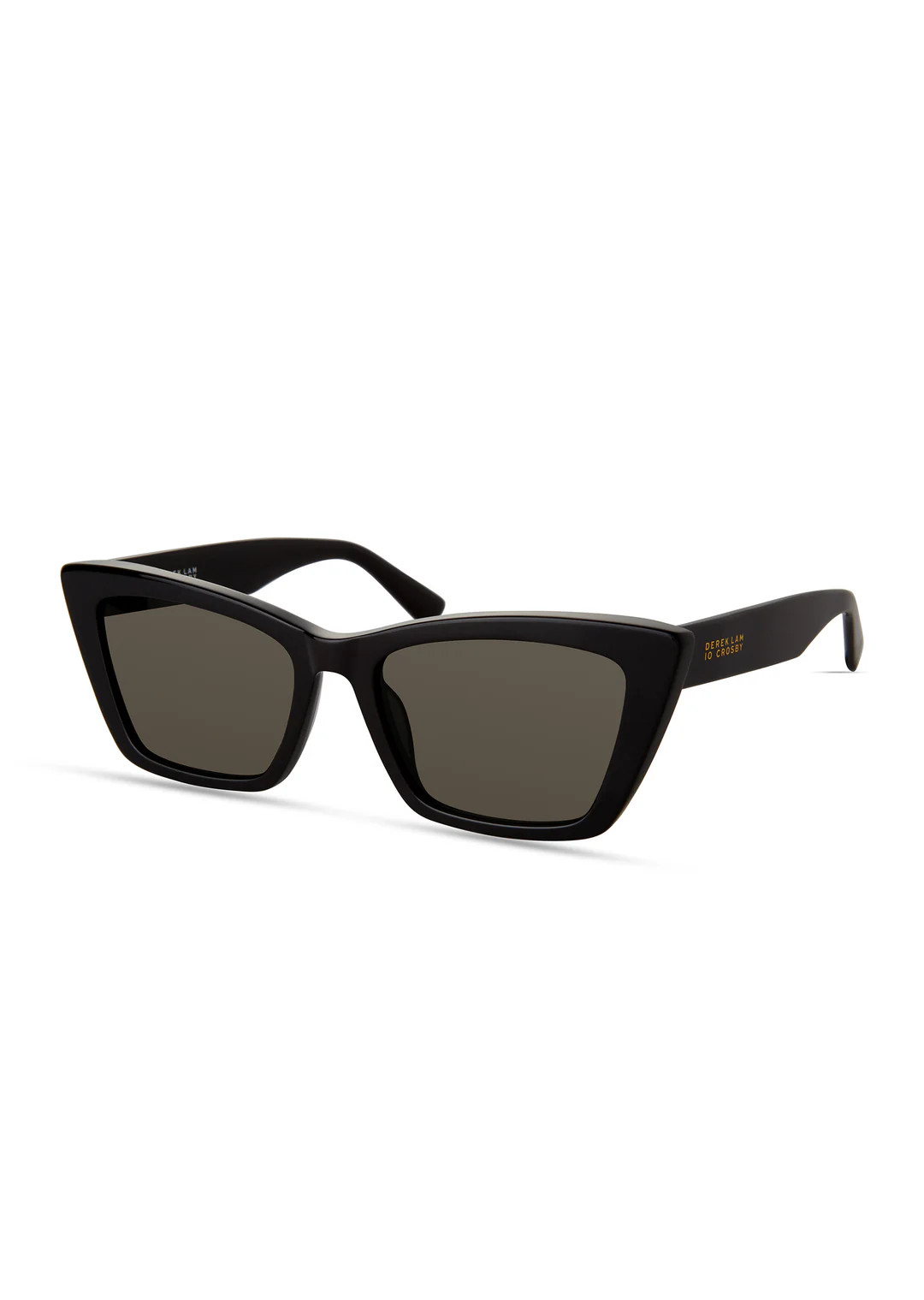Shay Square Cat Eye Sunglasses - Black-Grey | Derek Lam