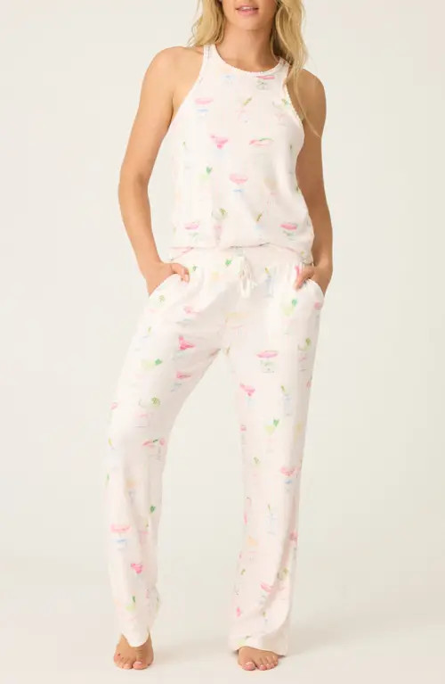 PJ Salvage Pretty Punch Pajamas in Baby Pink at Nordstrom, Size X-Small | Nordstrom