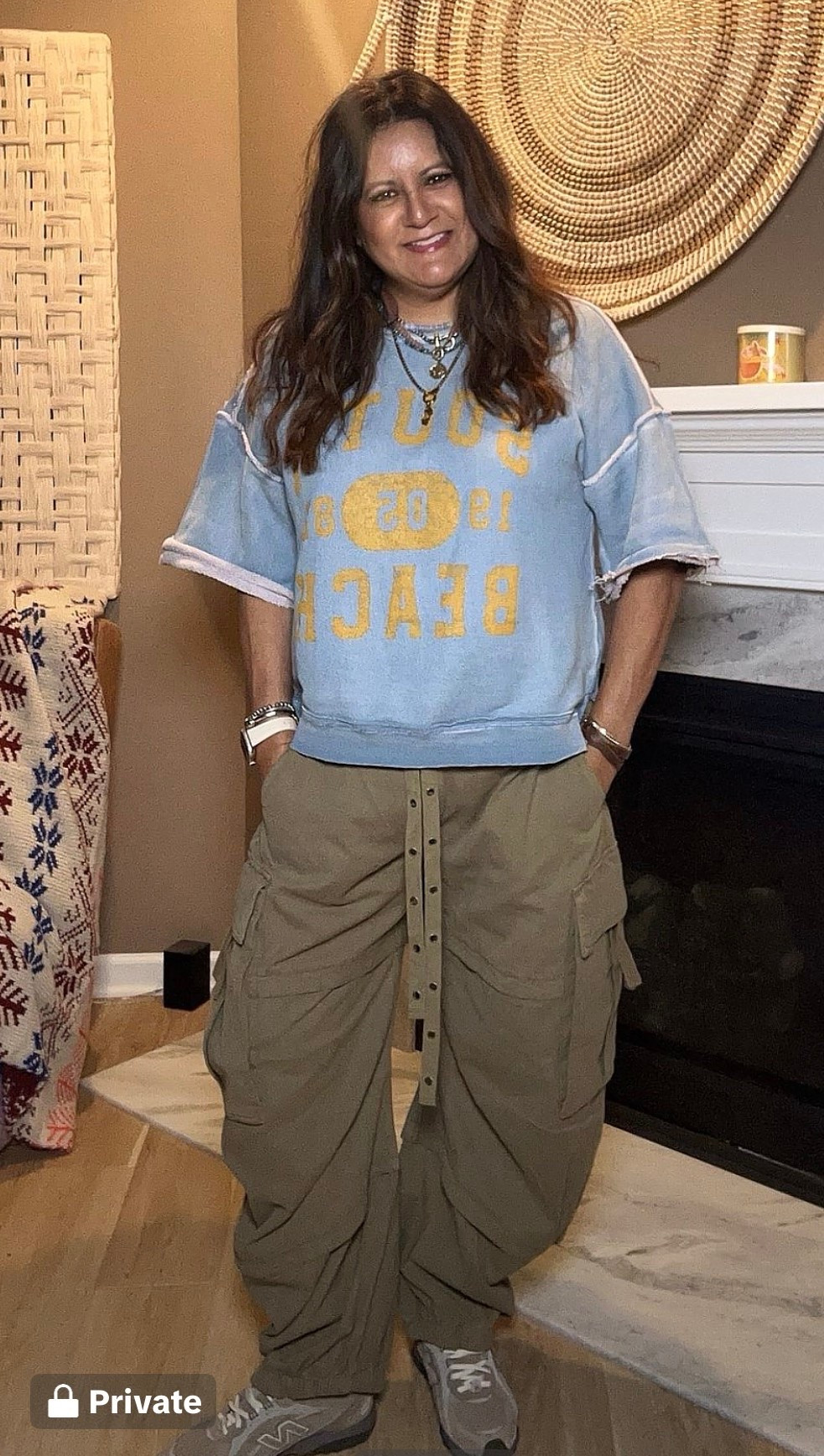 The comfiest coolest looking cargos this season! 

Wearing a medium in cargos 
Small in sweatshirt