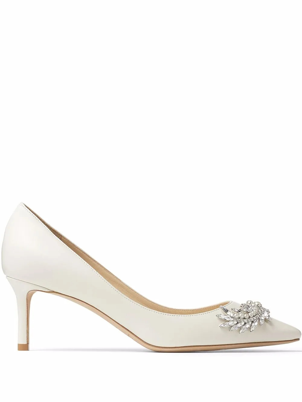 Romy 60 crystal-embellished pumps | Farfetch Global