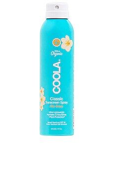 COOLA Classic Body Organic Sunscreen Spray SPF 30 in Pina Colada from Revolve.com | Revolve Clothing (Global)