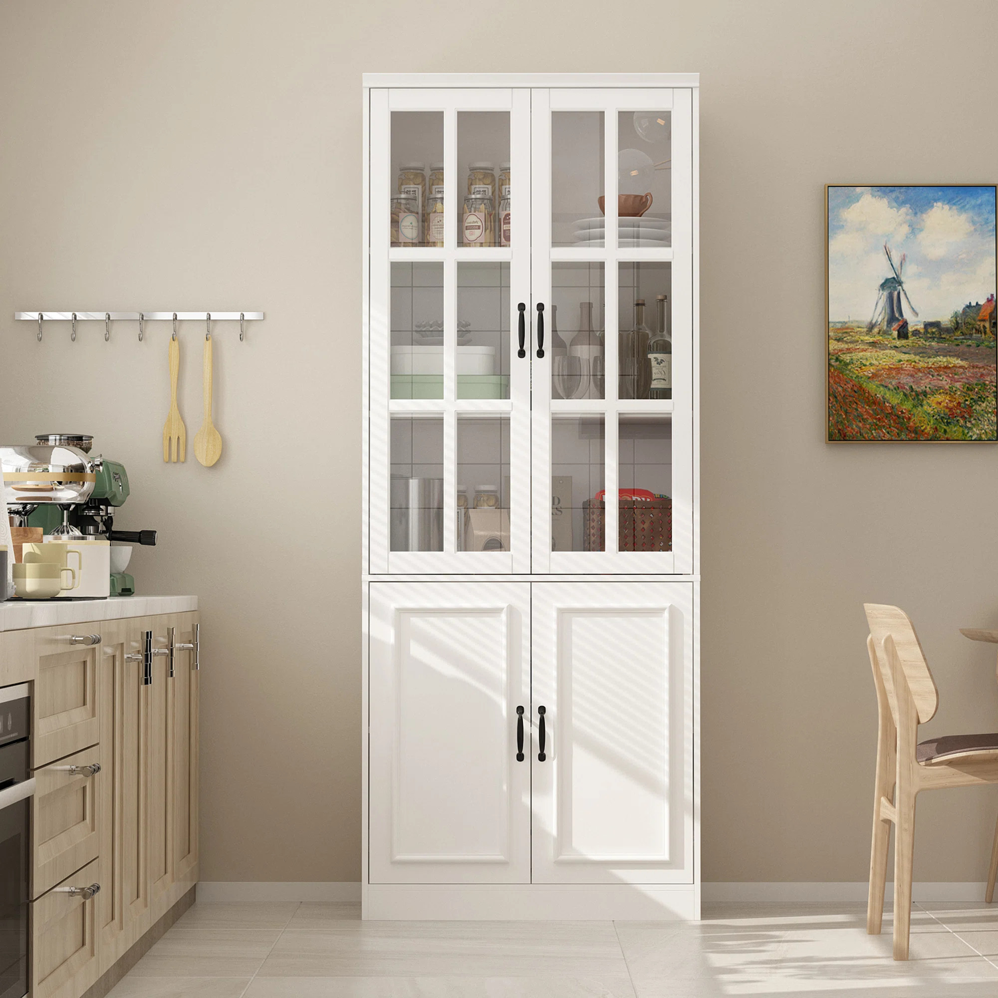 Betul 78.7'' Kitchen Pantry | Wayfair North America
