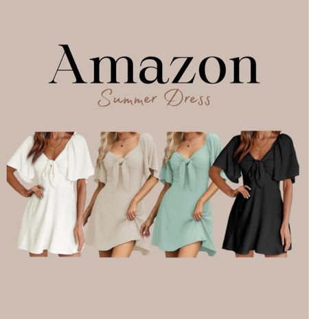 Women’s short summer dress - multiple colors & sizes. 



#LTKfindsunder50 #LTKstyletip