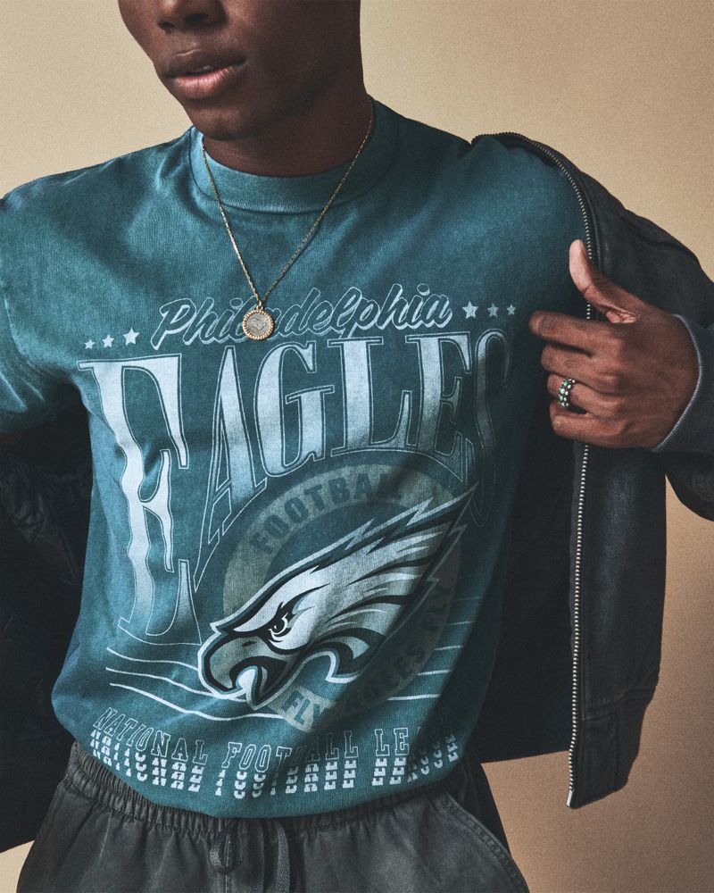 Philadelphia Eagles Graphic Tee | Abercrombie & Fitch (US)
