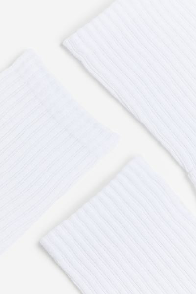 5-pack ribbed socks | H&M (UK, MY, IN, SG, PH, TW, HK)