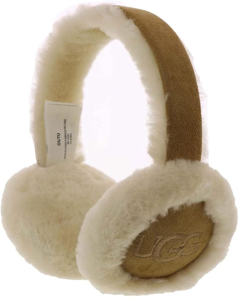 UGG Women's Embroidered Logo Earmuff | Amazon (US)