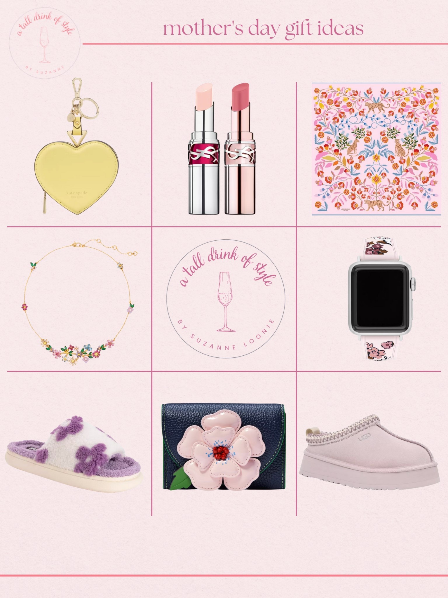 These pieces are from MACY’S. Remember, the best place to see all things MACY’s is in my MACY’S storefront, linked in my Instagram bio. 

I am your resource for timeless, everyday elevated fashion for women over 40 (and tall women)
For reference, I am 55 years old; I am 6’1”. I have a 35” inseam. I wear a small or medium in most tops, an 8 or a 10 in most bottoms, an 8 in most dresses, and a size 9 shoe. 

Mother’s Day gift guide, gifts for mom, necklace, Apple Watch band, keychain, scarf, house shoes, coin purse, wallet; lipstick, Mother’s Day finds, gift basket, 
Over 50 fashion, tall fashion, workwear, everyday outfits, timeless outfits, Classic Outfits, spring outfit, travel outfit, vacation outfit,  jeans, office outfit
 

#LTKShoeCrush #LTKSeasonal #LTKGiftGuide