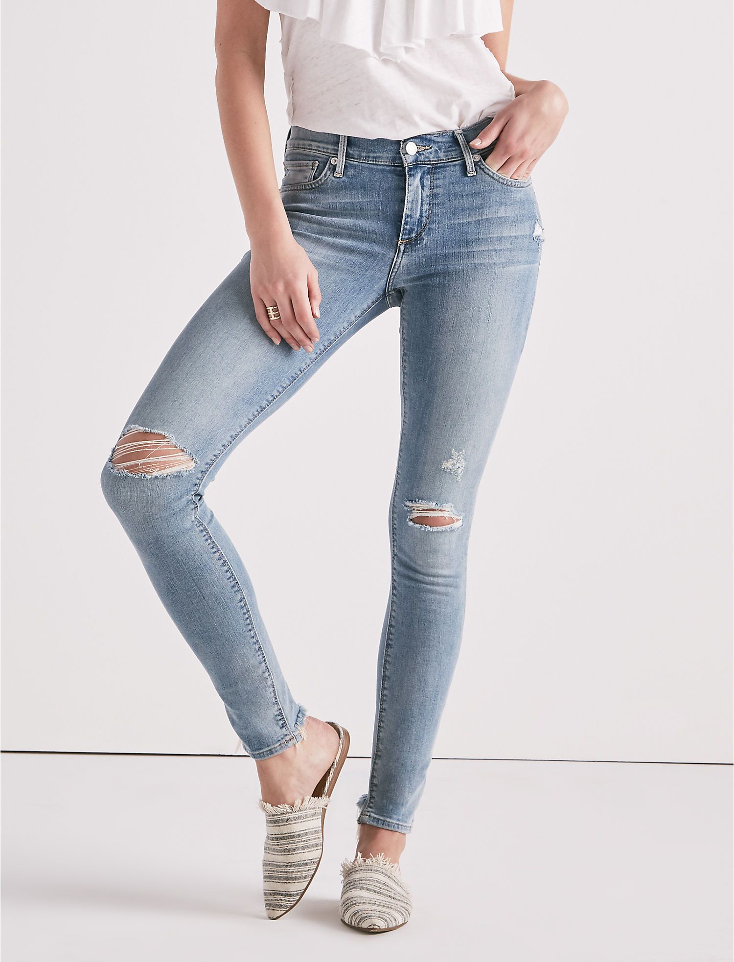 Brooke Mid Rise Legging Jean In Smith Valley | Lucky Brand | Lucky Brand