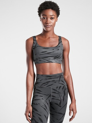Exhale Printed Bra A-C | Athleta