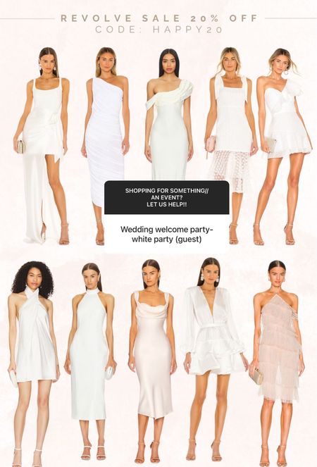 REVOLVE ANNIVERSARY SALE! One day only 20% OFF SITE WIDE!

CODE: HAPPY20

#revolvesale
#revolvefinds
#springsale
#littlewhitedress
#bridal
#ltkwedding
#bridallooks

#LTKsalealert #LTKSpringSale #LTKfindsunder100