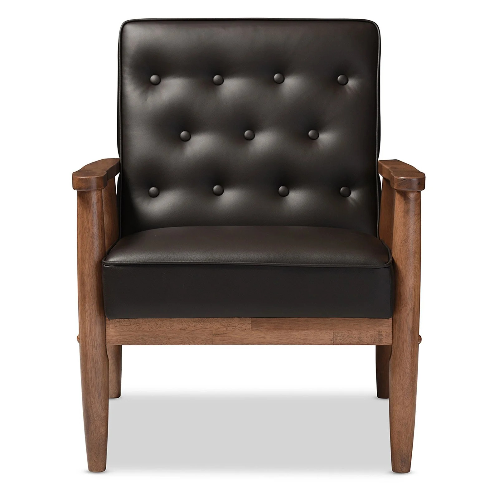Baxton Studio Sorrento Lounge Chair | Walmart (US)