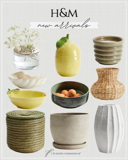 H&M new arrivals 

Check out these styles that scream summer from H&M!

Spring, seasonal, summer, home decor, vases, bowls, baskets, planters

#LTKSeasonal #LTKhome #LTKfindsunder100