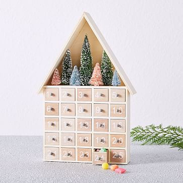 Bottlebrush Tree Advent Calendar | West Elm (US)