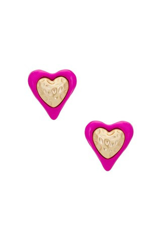 Heart Studs
                    
                    Julietta | Revolve Clothing (Global)