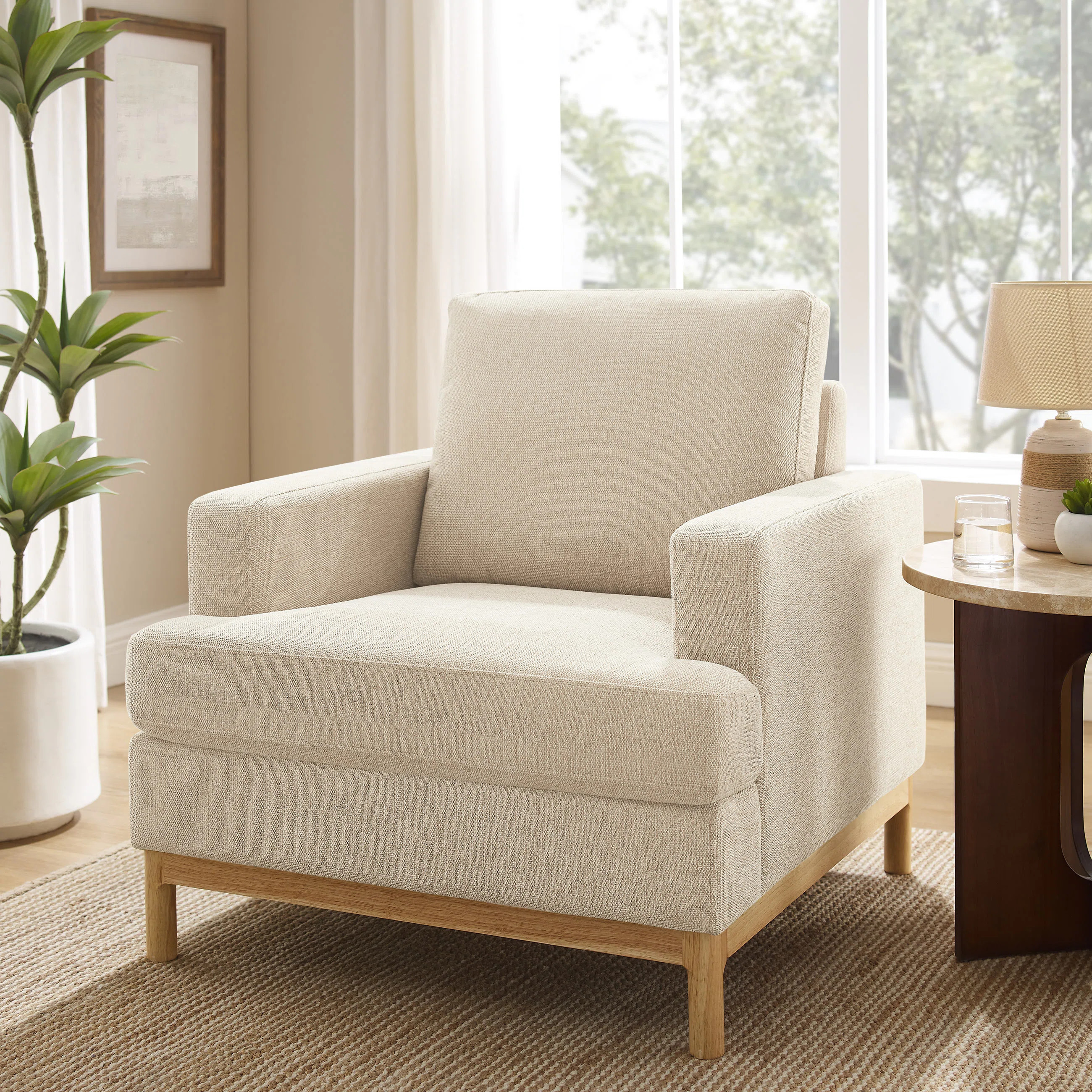 Deandrew 33.5'' Wide Accent Chair | Wayfair North America