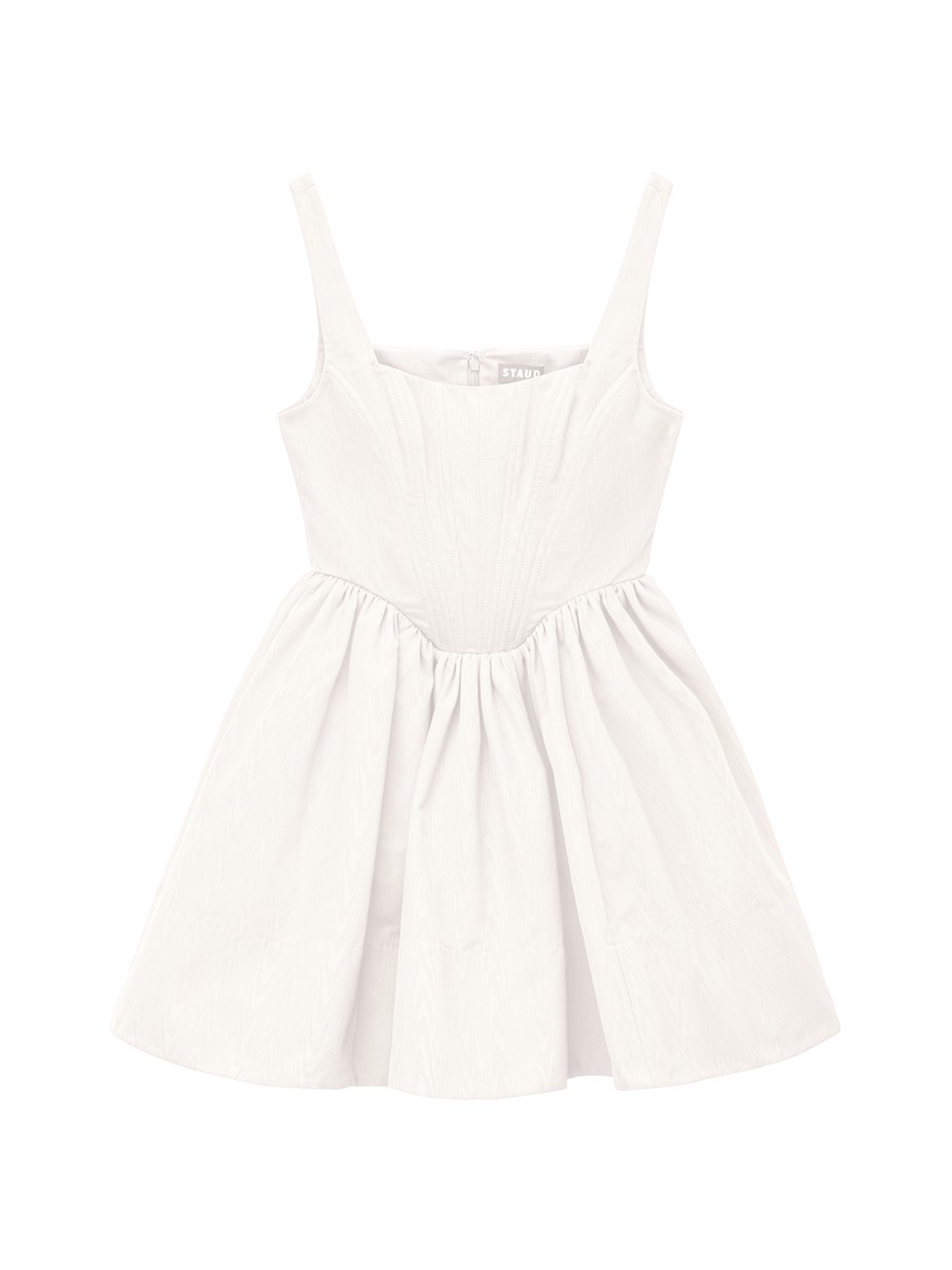 Women's Landscape Corset Minidress - White - Size 14 - White - Size 14 | Saks Fifth Avenue