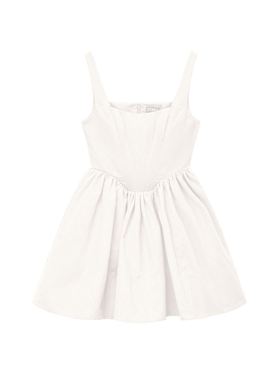 Women's Landscape Corset Minidress - White - Size 14 - White - Size 14 | Saks Fifth Avenue