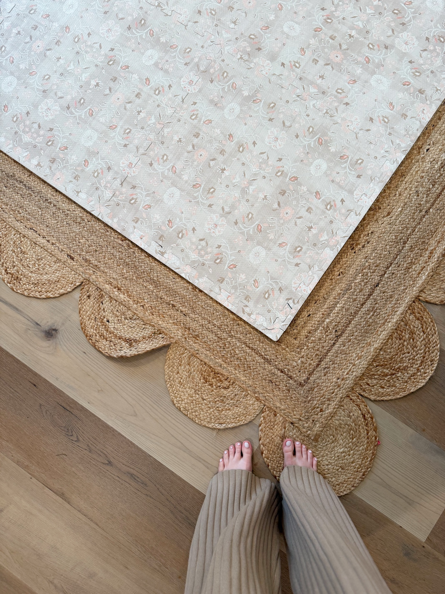 girls room rug, house of noa, scalloped girls room, scallop rug, layering rug, girls roomm

#LTKKids #LTKHome