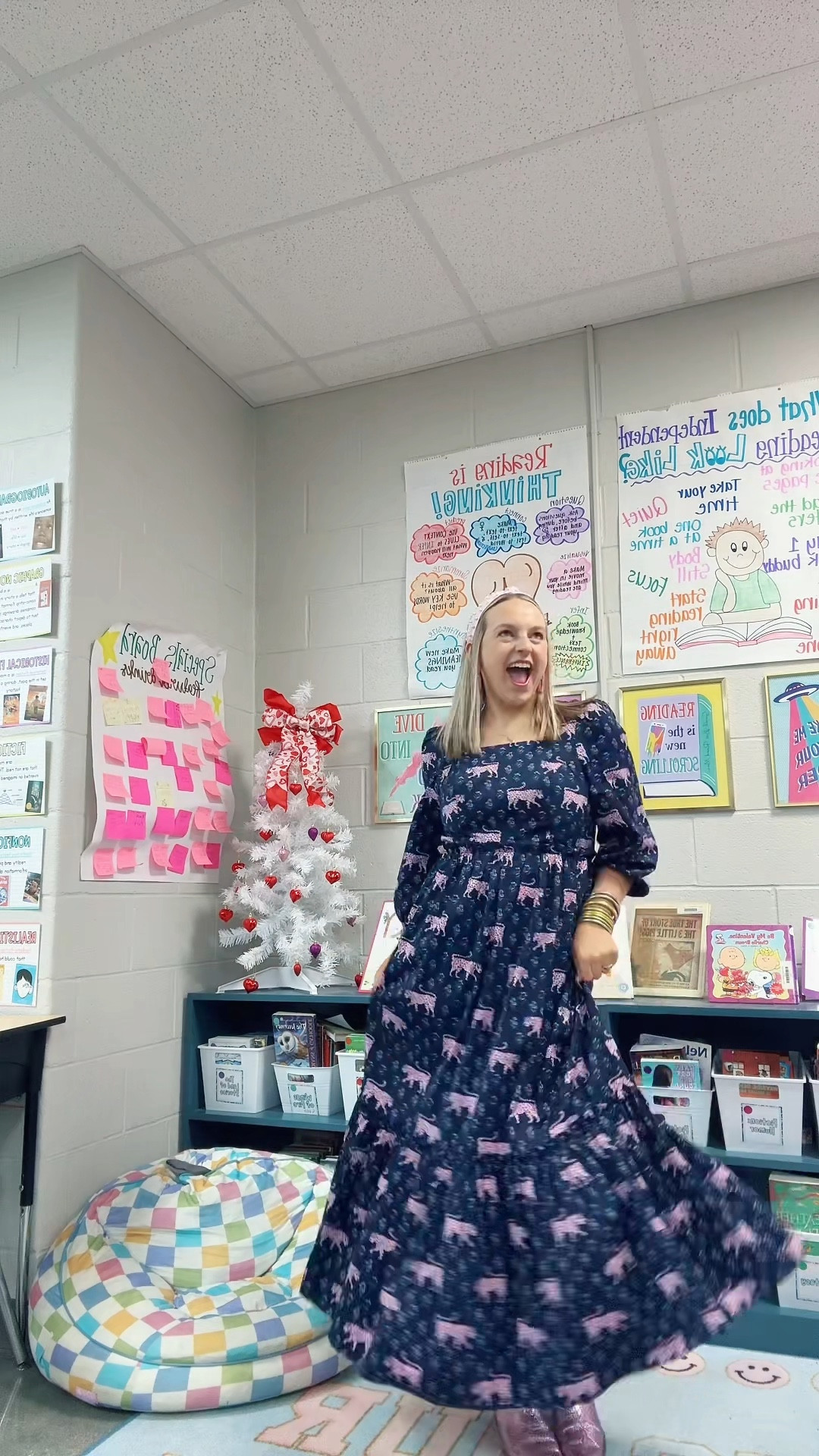 Teacher outfit 💖💖🐆🐆🐆 dress is on clearance!!!! 

#LTKootd #LTKPetite #LTKMidsize