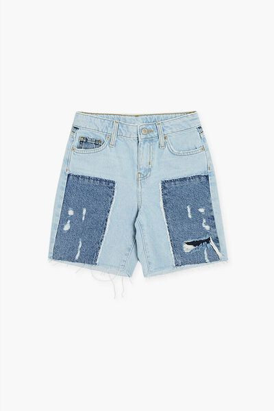 Girls Reworked Denim Shorts (Kids) | Forever 21 | Forever 21 (US)