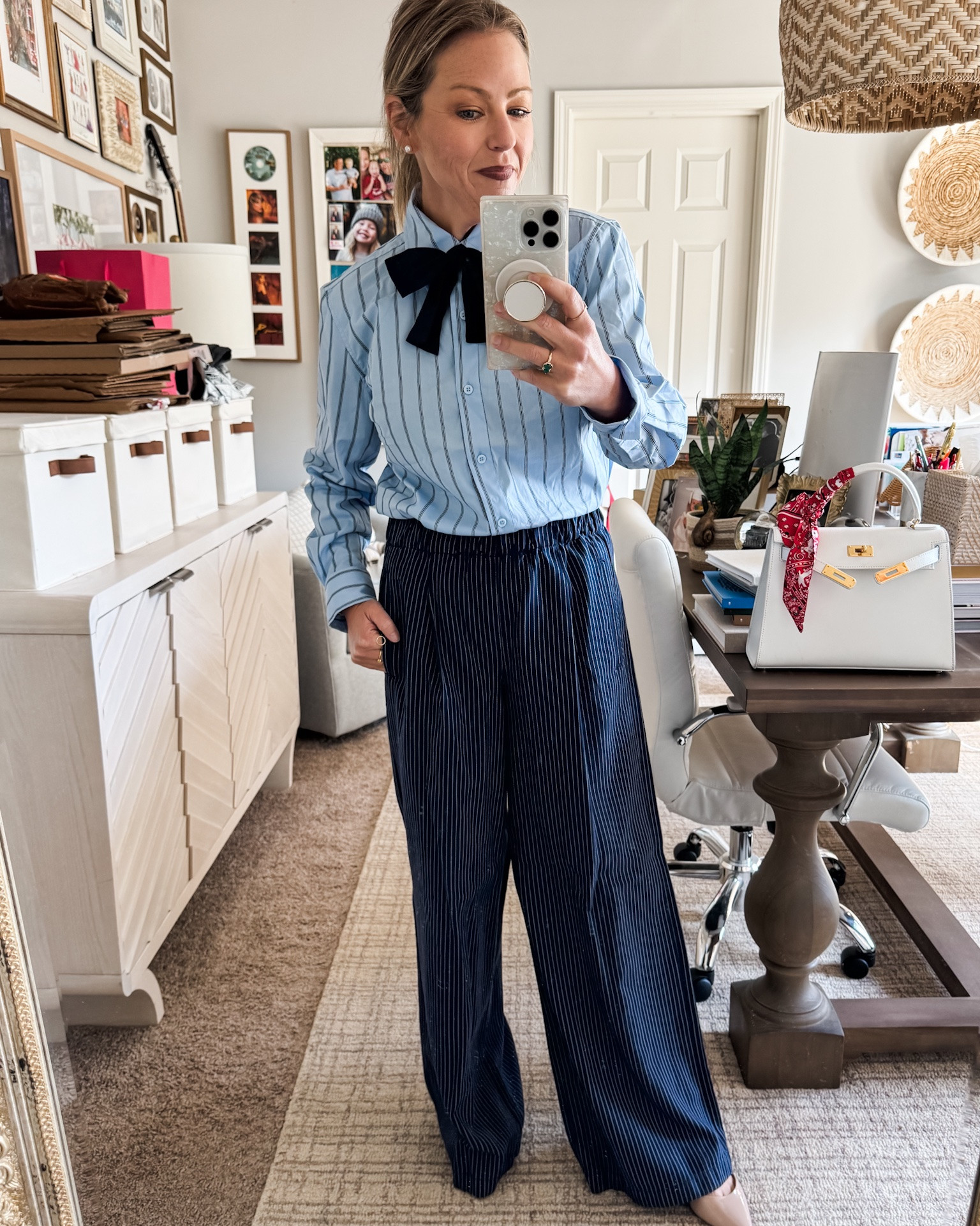 Walmart is slaying the summer to fall transition! Here are 5 of my fave under budget, preppy pieces that I scored in the last two weeks! It’s giving east coast! 

Sizing: (I’m 5’3”)

Slide 1 tie top- XS
Slide 2 sweater- S; 26P in Paige jeans
Slide 3 jacket- XS; 4 short in target jeans (size up!)
Slide 4 and 5 tir top- XS; 25 in Paige jeans



Also, @Walmart - holler at me! 👏🏻

#LTKOver40 #LTKPetite #LTKWorkwear