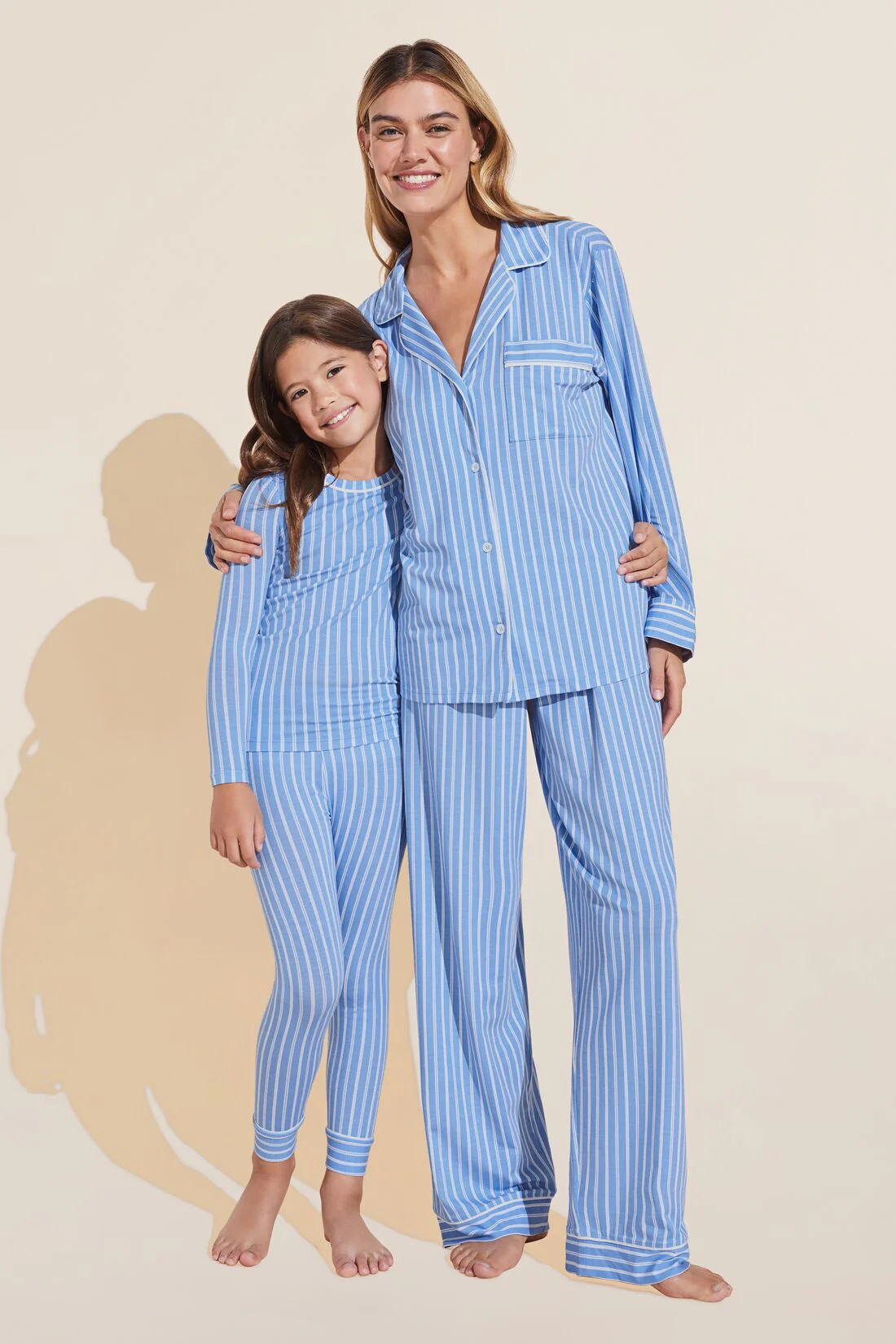 Kids Printed TENCEL™ Modal Unisex Long PJ Set | Eberjey