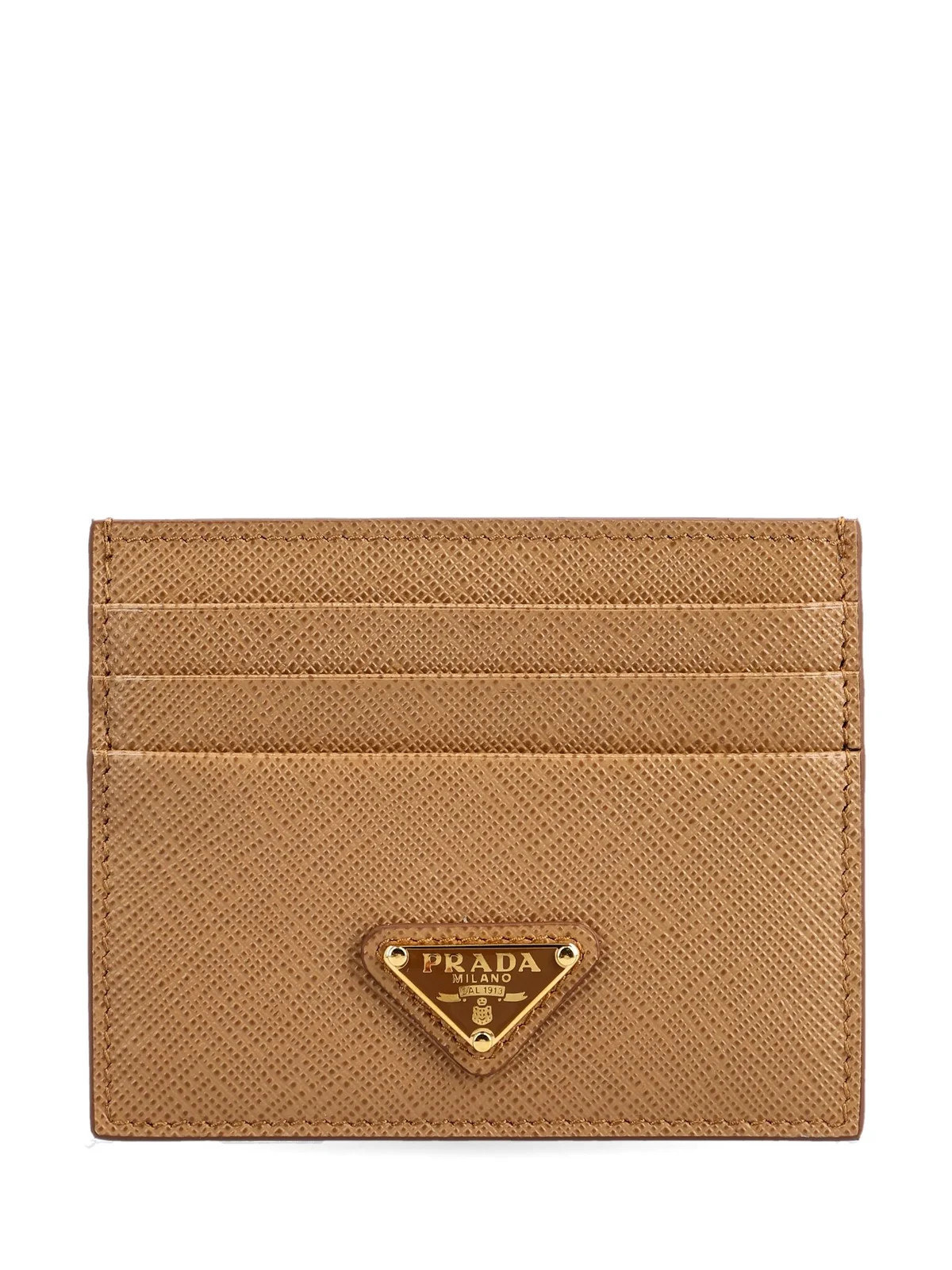 Prada Logo Plaque Card Holder | Cettire Global