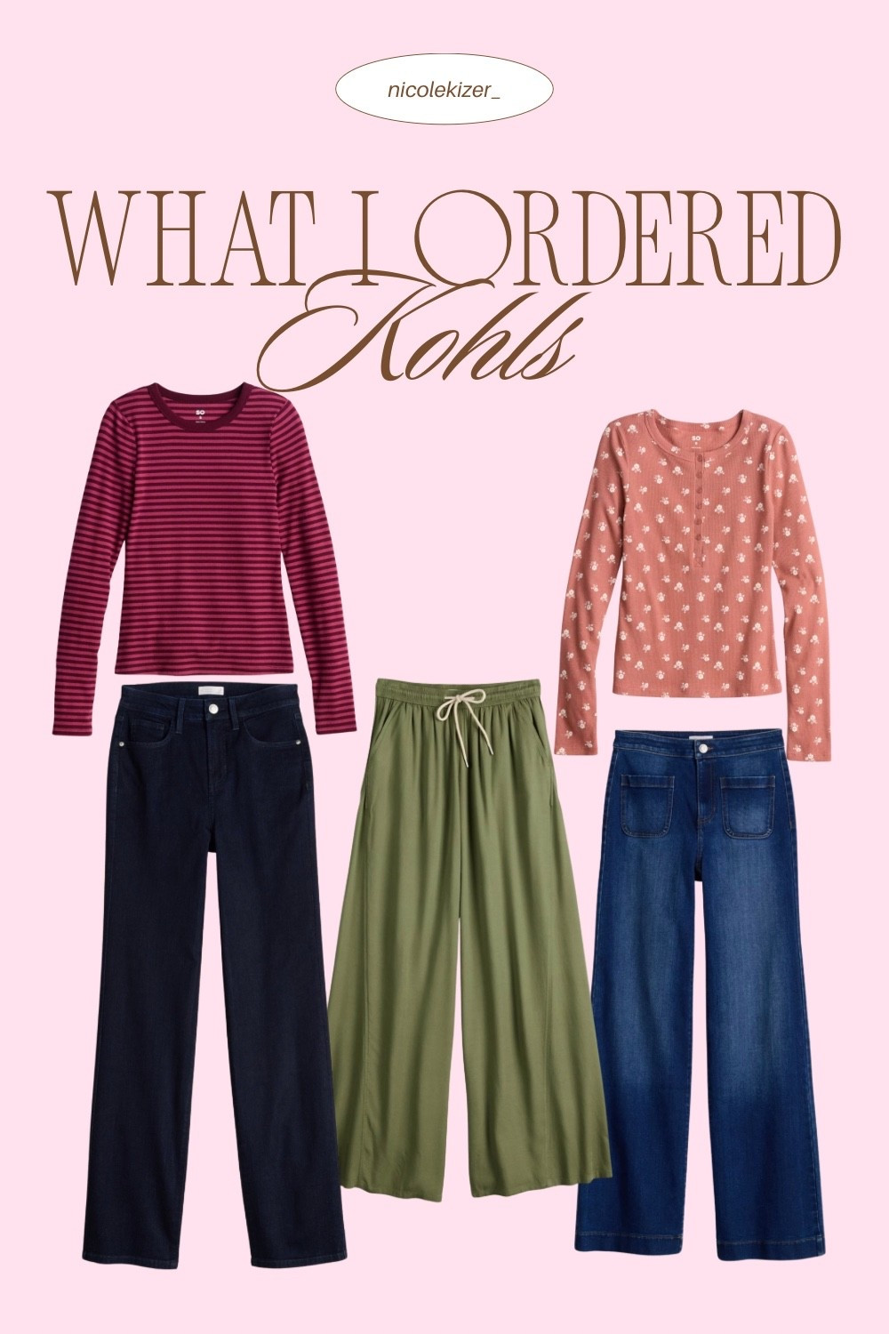 What I ordered from @kohls today!

I have not shopped at Kohls in a while but saw they have length options in some of their jeans! After not wearing jeans last Fall/Winter since I was pregnant, I want some cute new jeans this year! 

Use GOSAVE20 for 20% off + WOMENS20 for extra 20% off

#LTKTall #LTKWorkwear #LTKSaleAlert