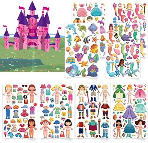 Reusable Puffy stickers  | Amazon (US)