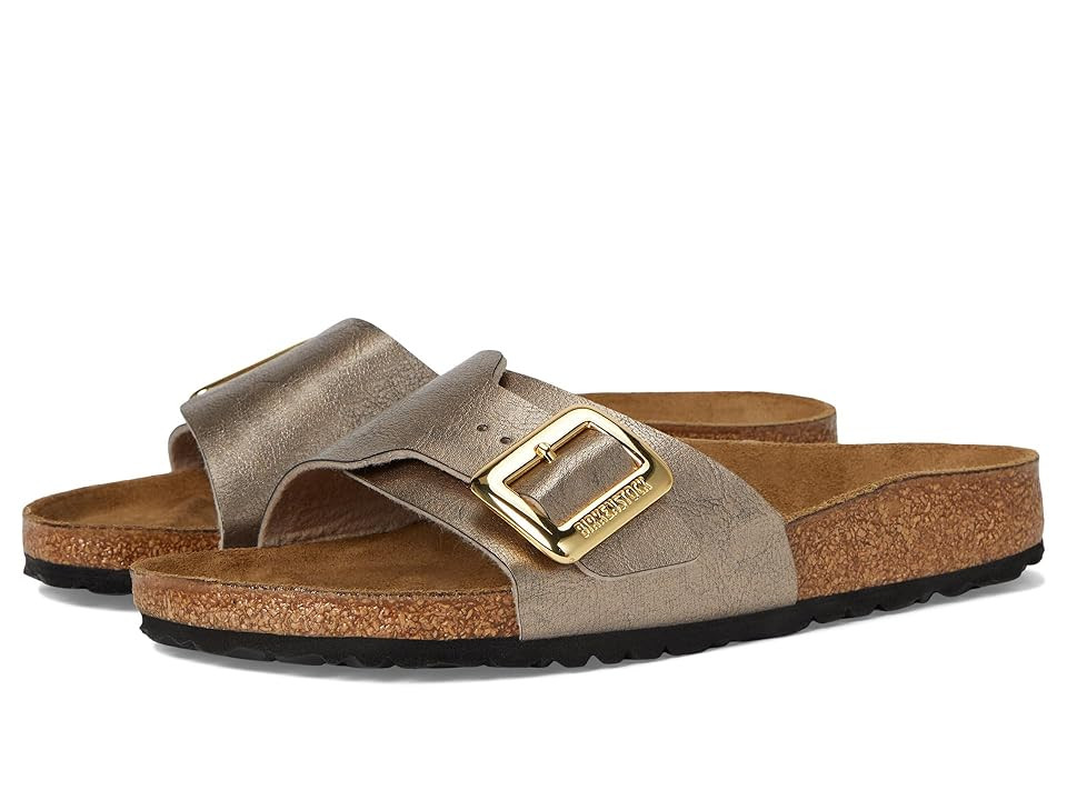 Birkenstock Catalina Luxe Buckle - Graceful Women's Sandals Taupe : EU 36 (US Women's 5-5.5) Narrow, Leather | Zappos