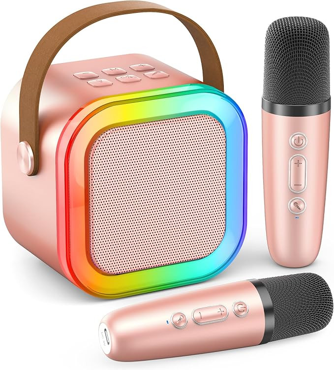 Mini Karaoke Machine for Kids Adults, 2026 TOP Birthday Gifts for Girls 3,4,5,6,7,8+Year Old Todd... | Amazon (US)