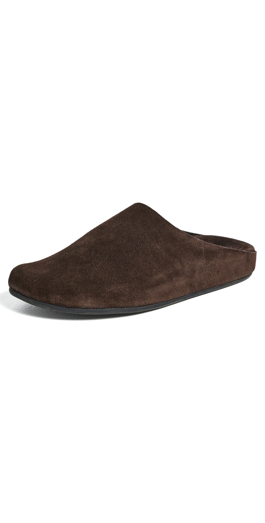 Jeffrey Campbell Content Mules Coffee Suede 7 | Shopbop