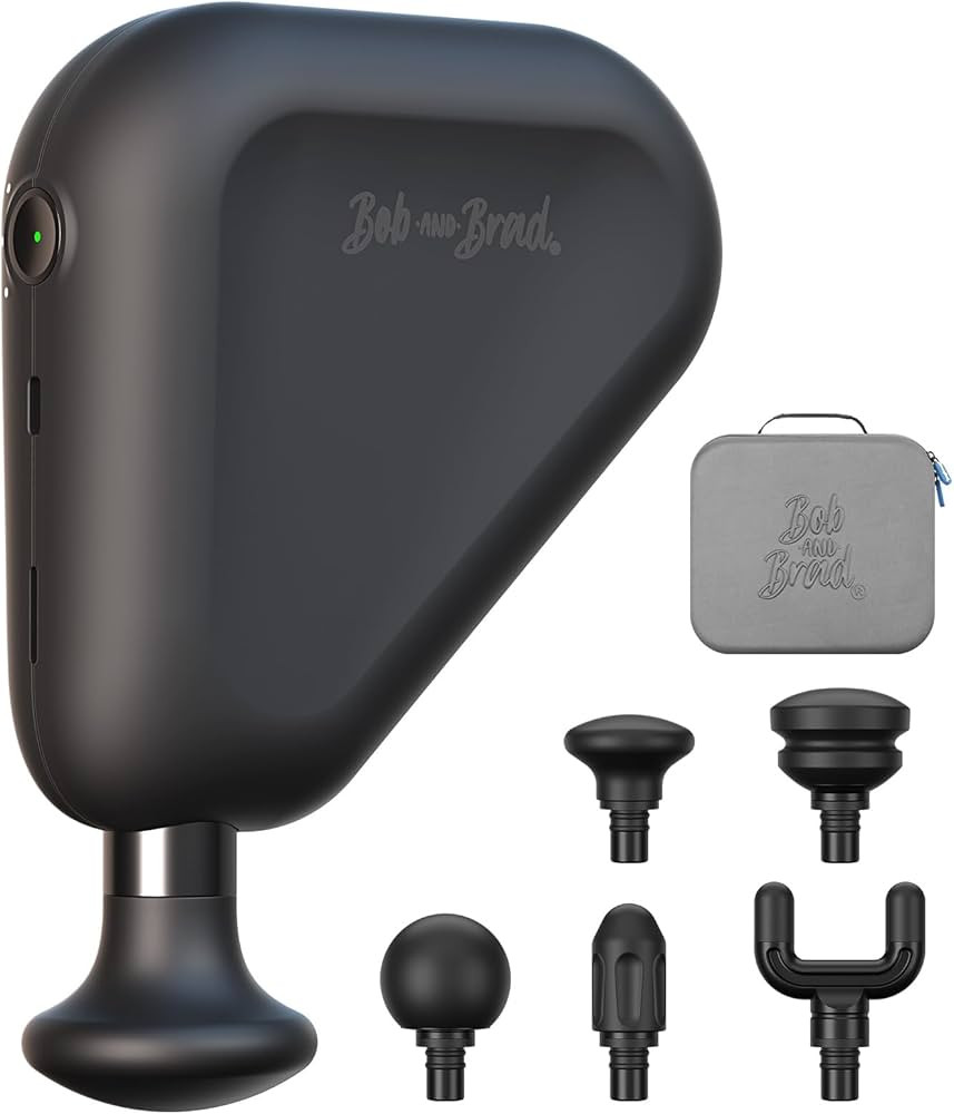 BOB AND BRAD Air 2 Mini Massage Gun 12MM Amplitude with 4800 mAh Battery, Portable Deep Tissue Pe... | Amazon (US)