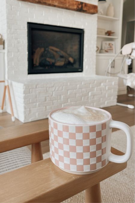 Favorite large coffee mug is on sale today! The cutest pink checkerboard mug 

#LTKMostLoved #LTKGiftGuide #LTKhome