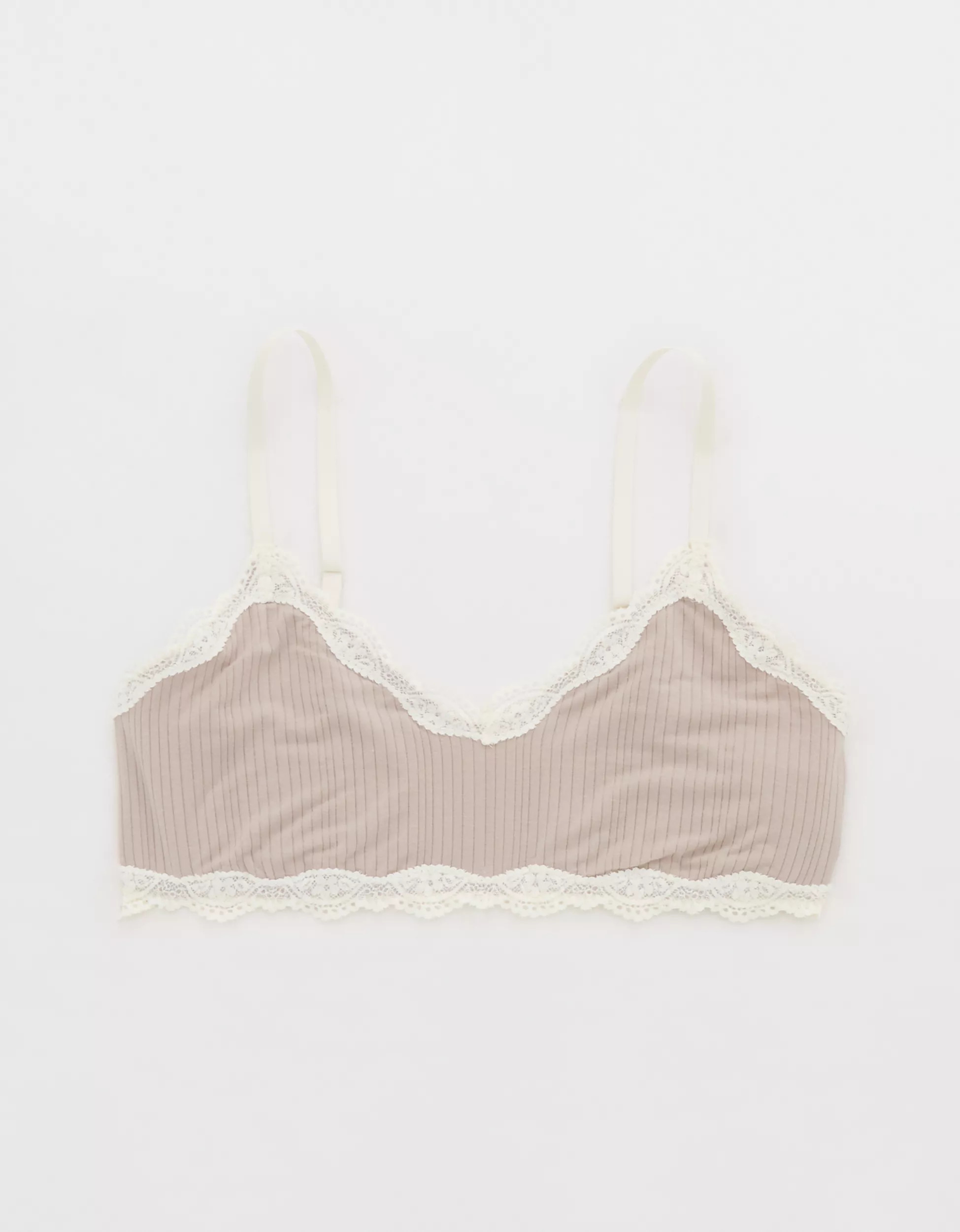 Superchill Modal Lace Trim Bralette | Aerie