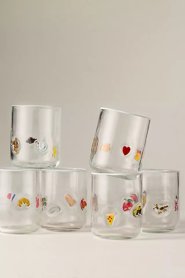 City Icon Juice Glass | Anthropologie (US)