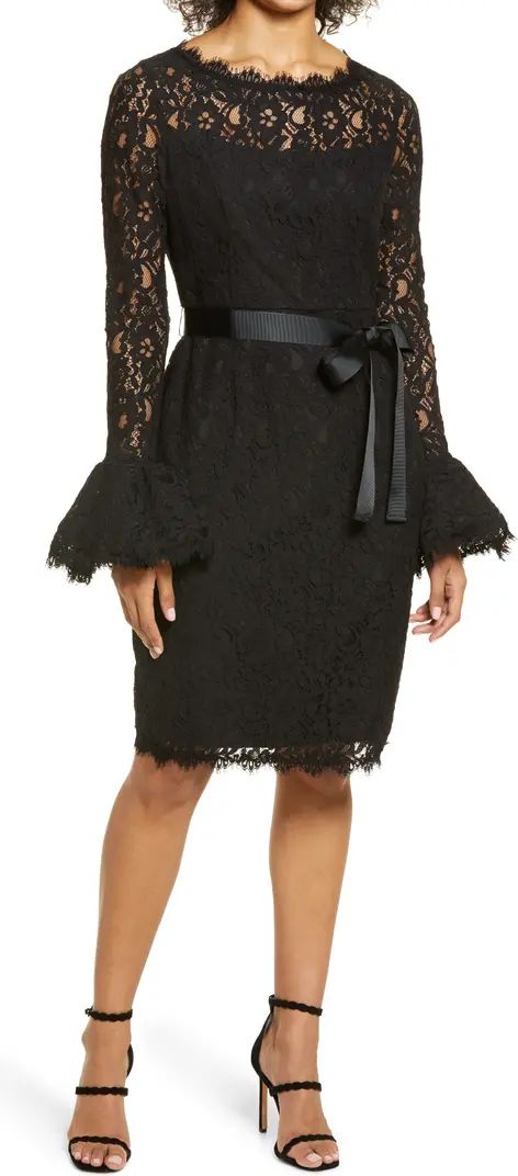 Shani Long Sleeve Lace Sheath Dress | Nordstrom | Nordstrom