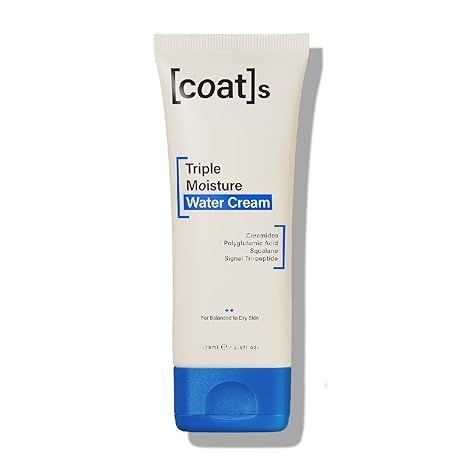 Coats Triple Moisture Water Face Cream. Water Based Moisturizer for Face with Hyaluronic Acid + C... | Amazon (US)