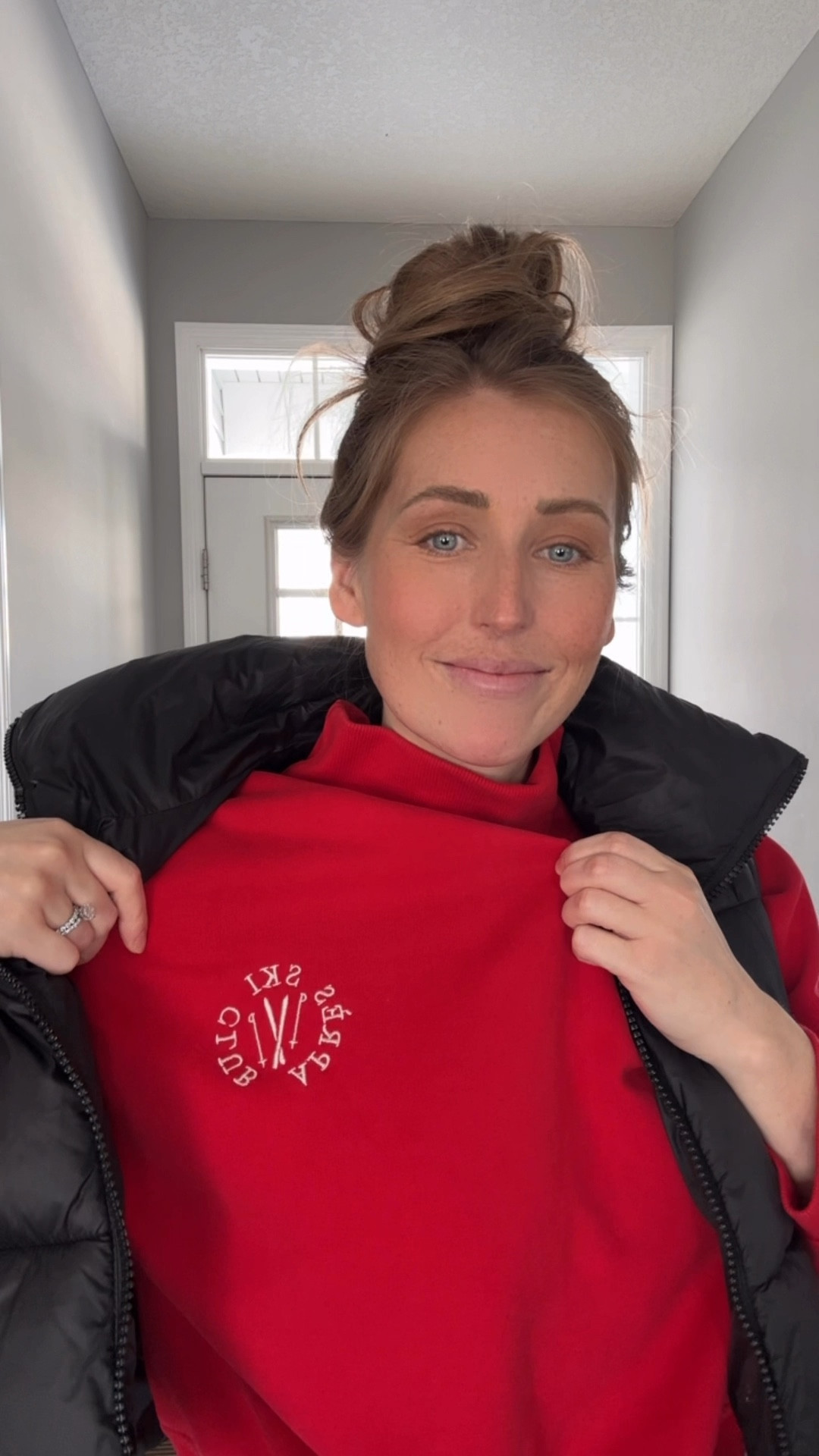 Cute sweater on sale! Sized up to XXL for oversized fit. Love this affordable vest too 

#LTKStyleTip #LTKSeasonal #LTKFindsUnder100