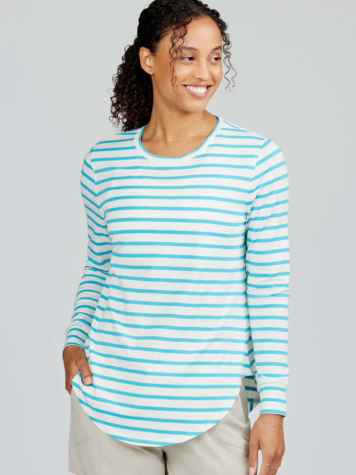 Longline Long Sleeve T-Shirt | tasc Performance