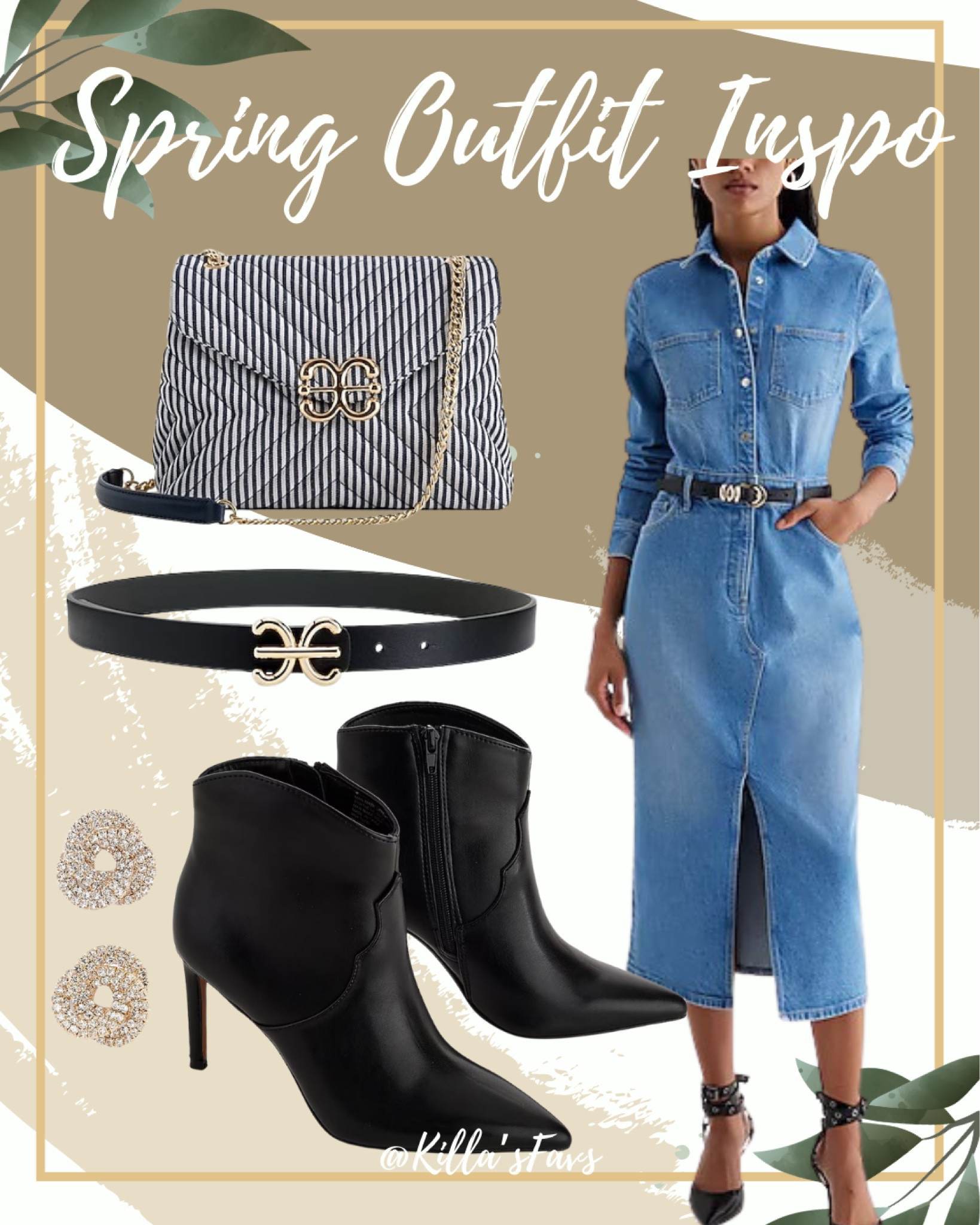 If I buy another denim dress I’ll have enough for a small army🤣

BUT- this one is perfect for the transition between spring and summer! Style it with a thin black belt, boots or heels, and a statement bag! 

#westernwear #cowgirl #westernstyle #westernstylefashion #classycowgirl #western #denim #denimdress #spring #springfashion #weekendoutfit #workoutfit #workwear #classy

#LTKworkwear #LTKstyletip #LTKsalealert