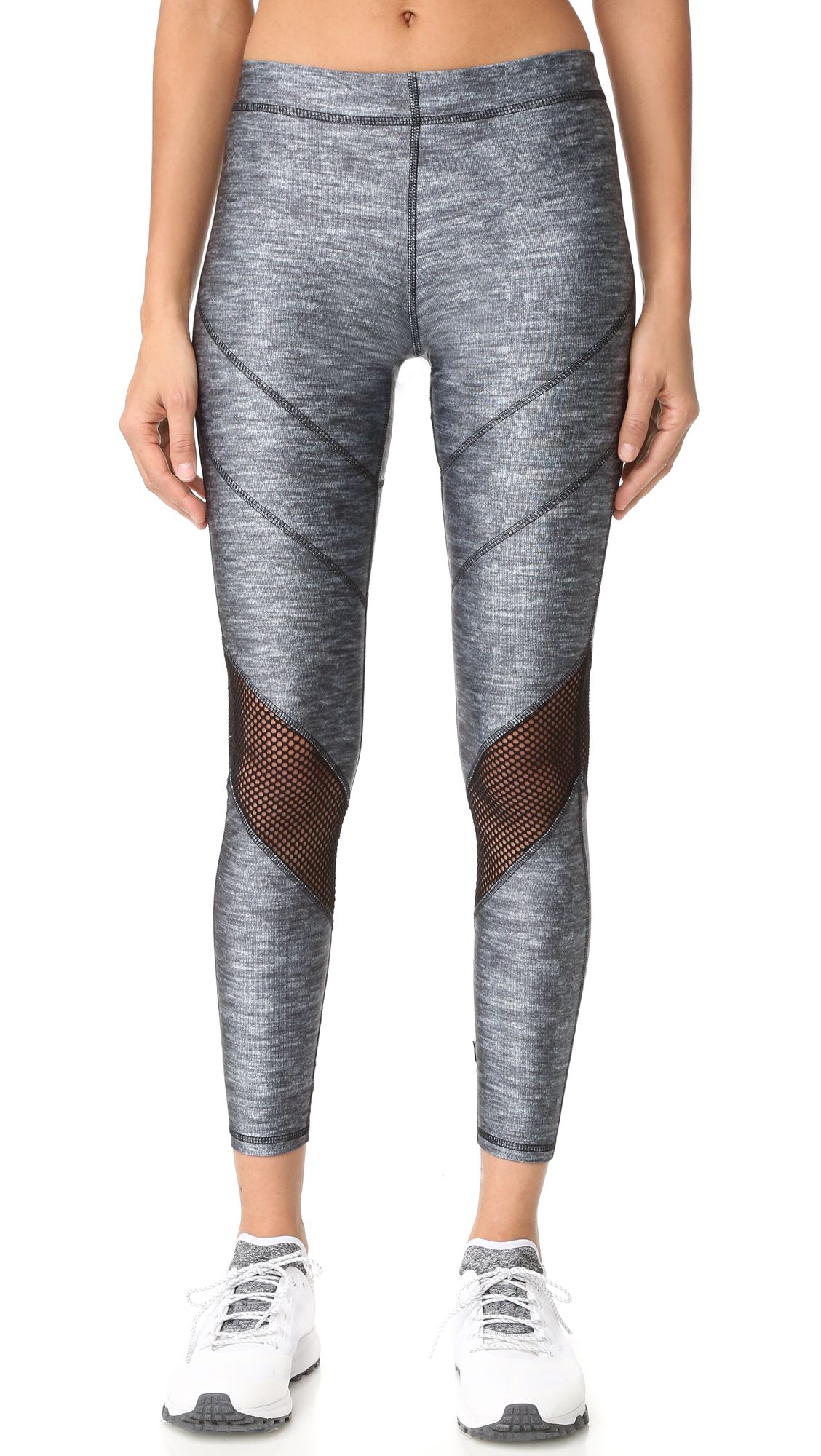 Varsity Mesh Heathered Leggings | Shopbop