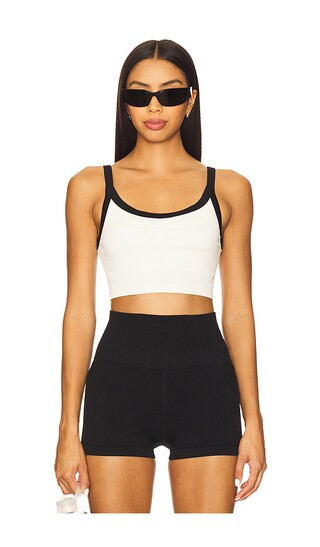 Spiritual Gangster Luca Crop Tank Top in White. - size S | Revolve Clothing (Global)
