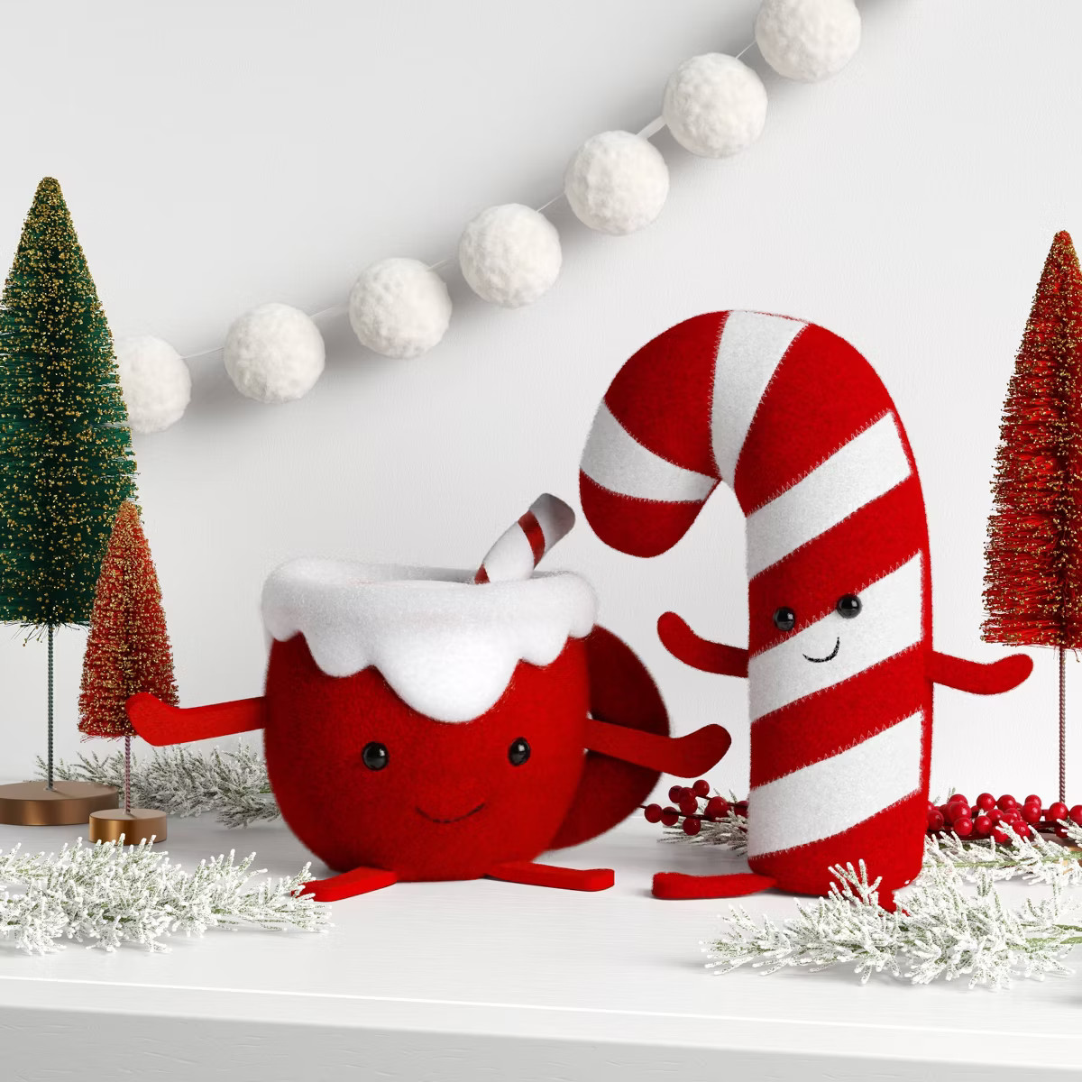 Christmas Single Fabric Figural Cup - Wondershop™ | Target