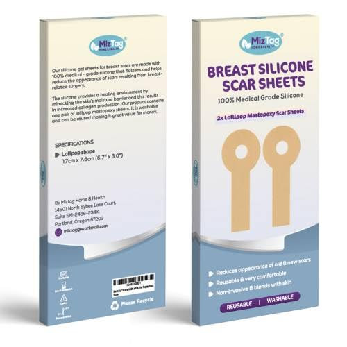 Breast Reduction Recovery Supplies After Surgery Needs - Silicone Scar Sheets for Surgical Scars ... | Amazon (US)