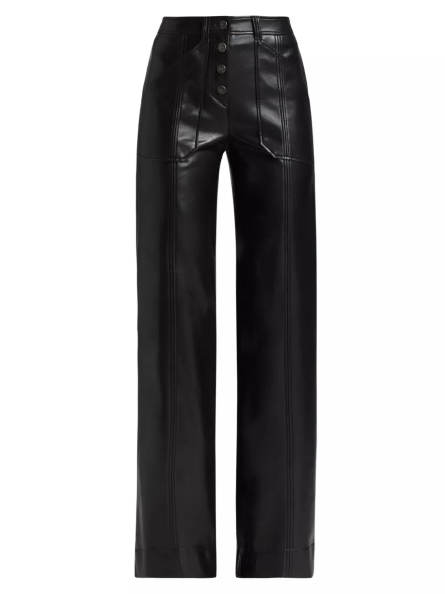 Benji Faux Leather Pants | Saks Fifth Avenue